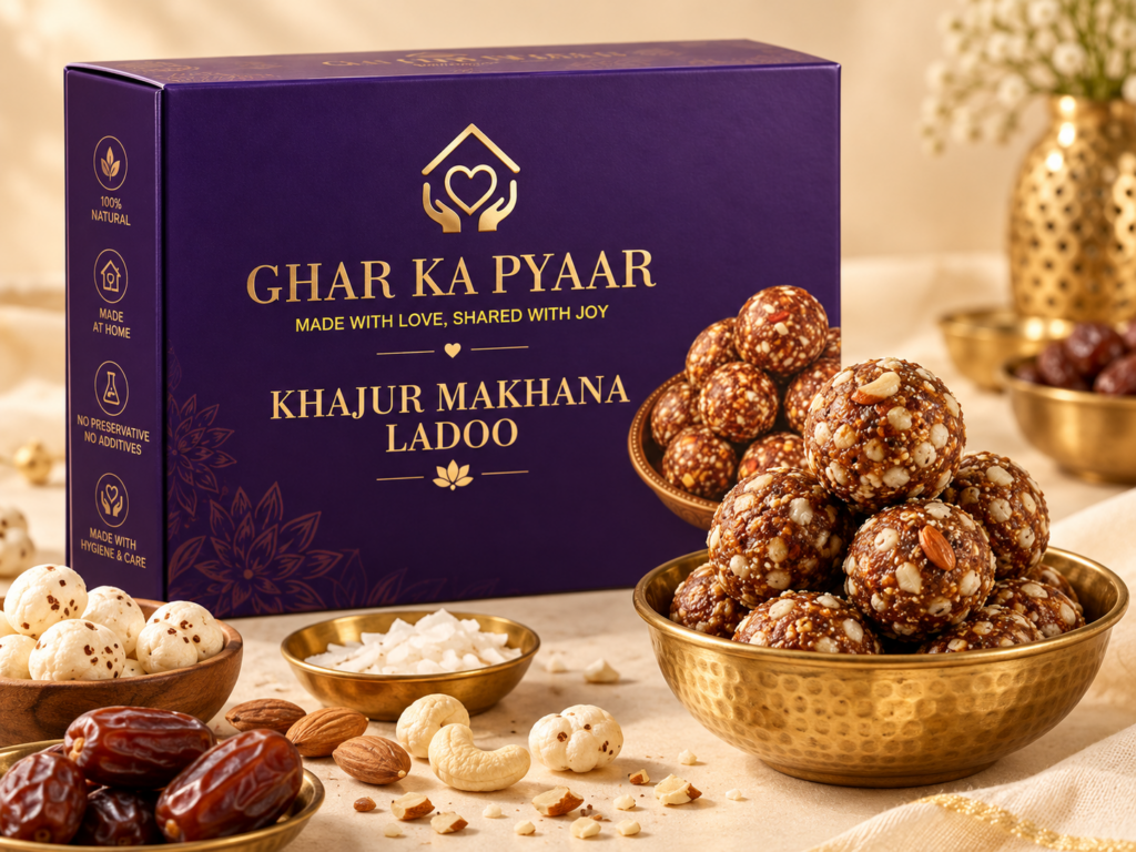 Khajur Makhana Ladoo