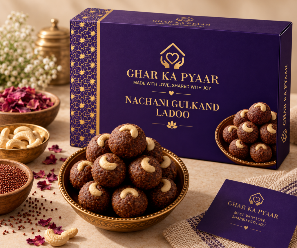 Nachni Gulkand Ladoo