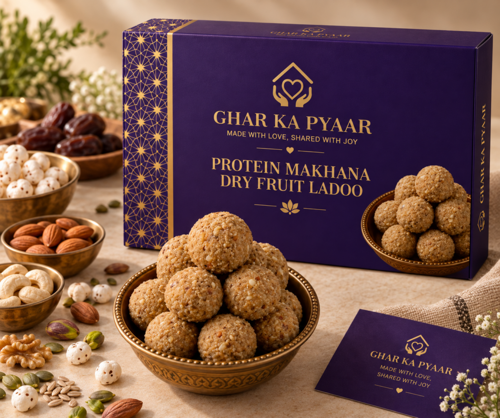Protein Makhana Dry Fruit Ladoo